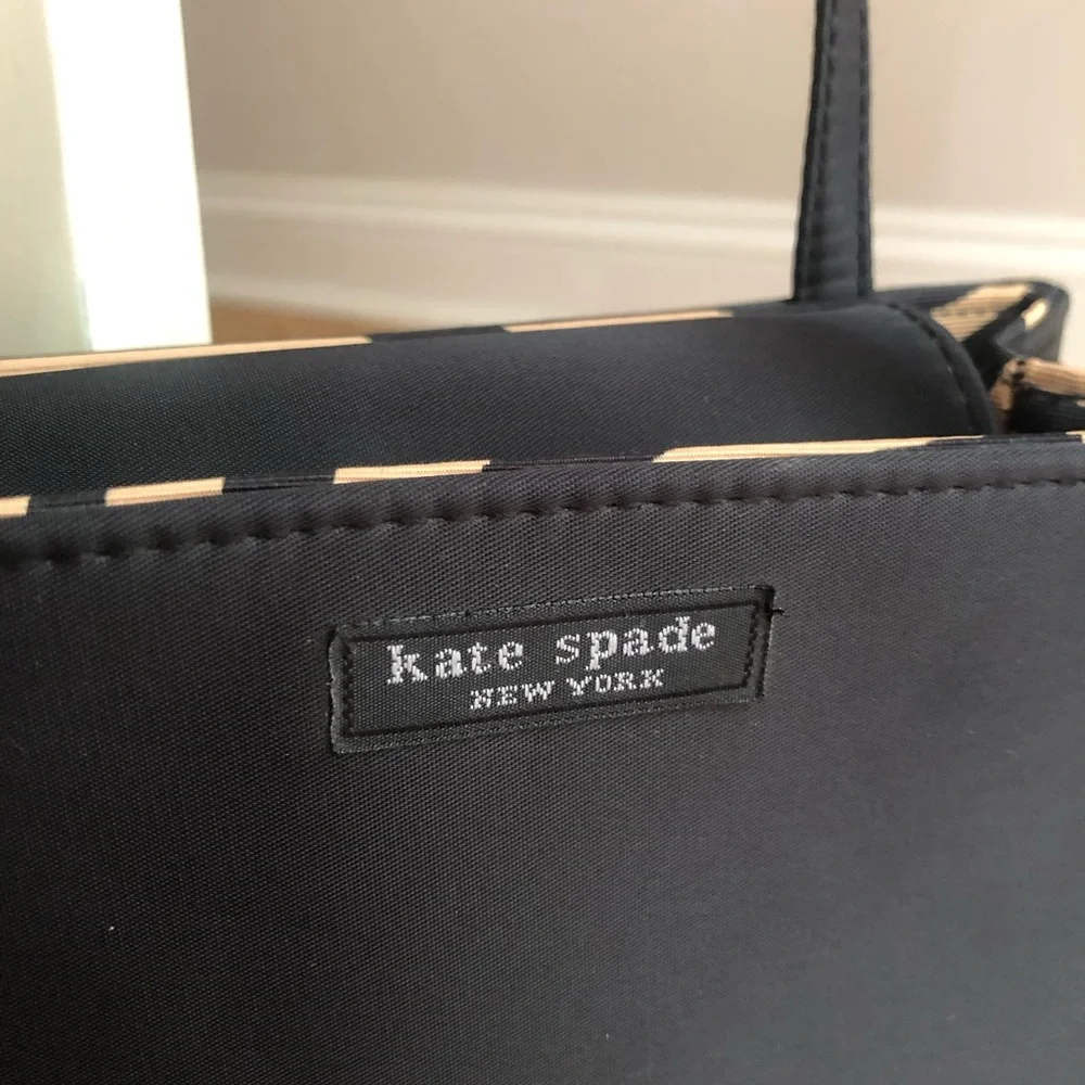 Kate Spade Vintage Nylon Small or Mini Box Bag. Flap and Snap Closure